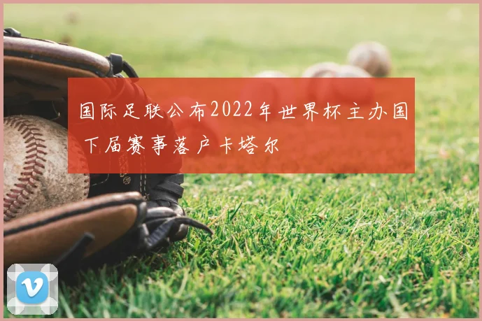 国际足联公布2022年世界杯主办国 下届赛事落户卡塔尔